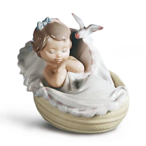 Amazon.co.jp: リヤドロ(Lladro) 赤ちゃん 私の夢 #6710 : ホーム