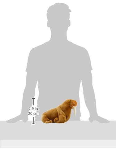 Amazon.co.jp: ナショナルジオグラフィック ぬいぐるみ セイウチ 28cm
