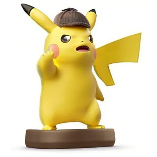 Amazon | amiibo 名探偵ピカチュウ (ポケモンシリーズ) | ゲームソフト