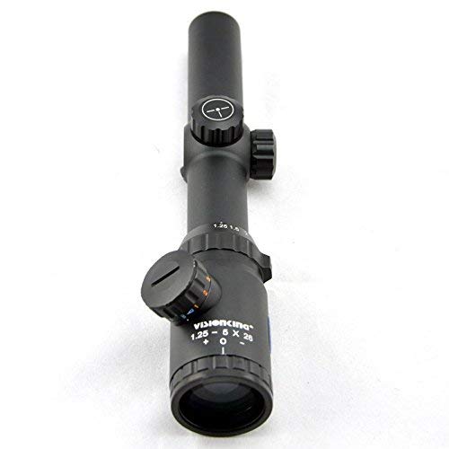 Amazon.co.jp: Visionking 1.25-5x26 ライフルスコープ 1.25倍-5倍