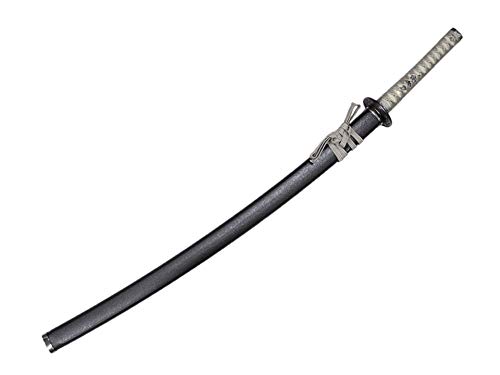 Amazon.co.jp: 模造刀（美術刀）黒石目 大刀 亜鉛合金刀身◇模擬刀 刀