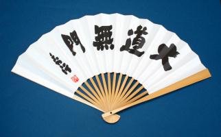 Amazon | 囲碁の総本山・日本棋院オリジナル 棋士揮毫太骨扇子 藤沢