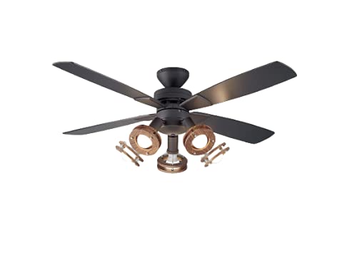 Amazon | 大光電機(DAIKO) LEDシーリングファン 灯具可動 LED電球7.4W