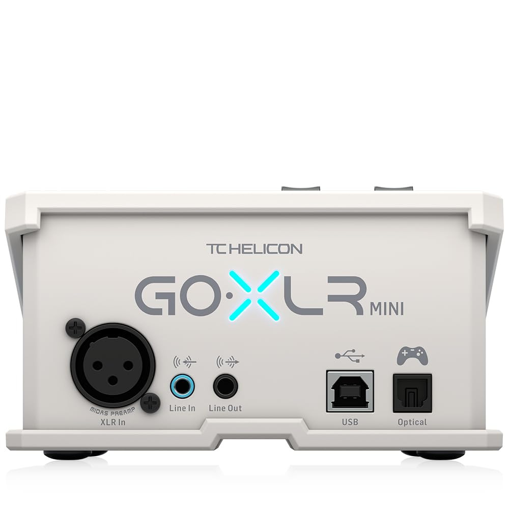 Amazon.com: TC HELICON GoXLR MINI-WH Online Broadcast Mixer with