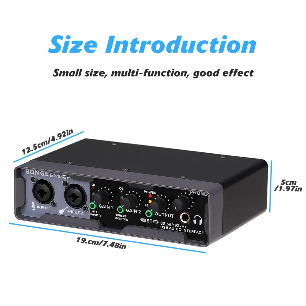 Amazon.co.jp: BOMGE USB オーディオ インターフェイス (24 ビット/192