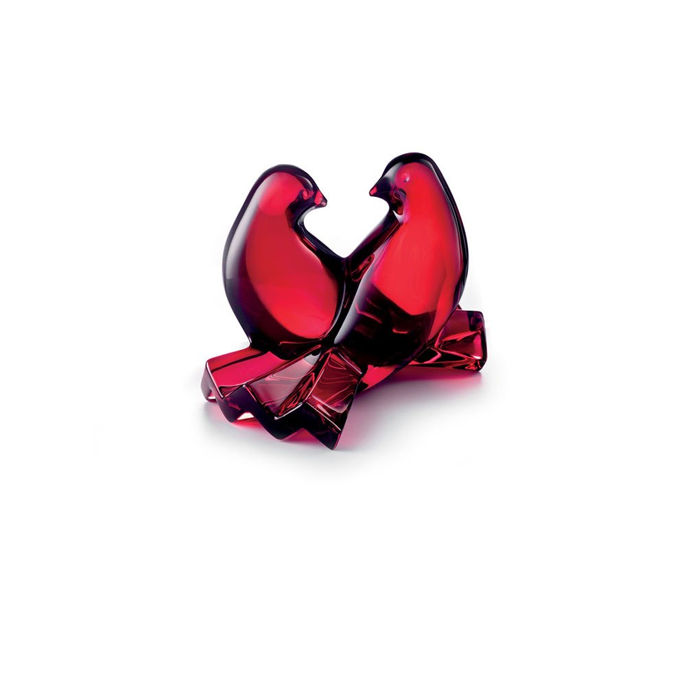 Amazon.co.jp: Baccarat Crystal Loving Doves Ruby : Home & Kitchen
