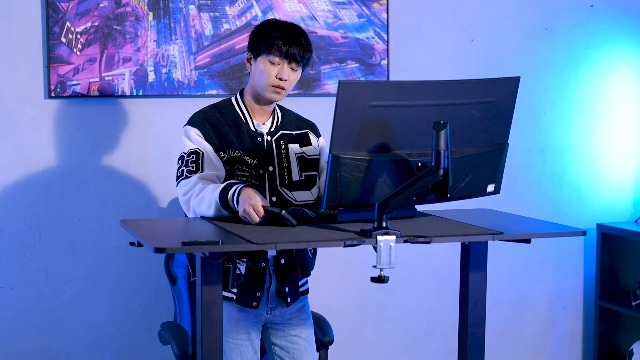 Amazon.co.jp: GTPLAYER ゲーミングデスク パソコンデスク pcデスク