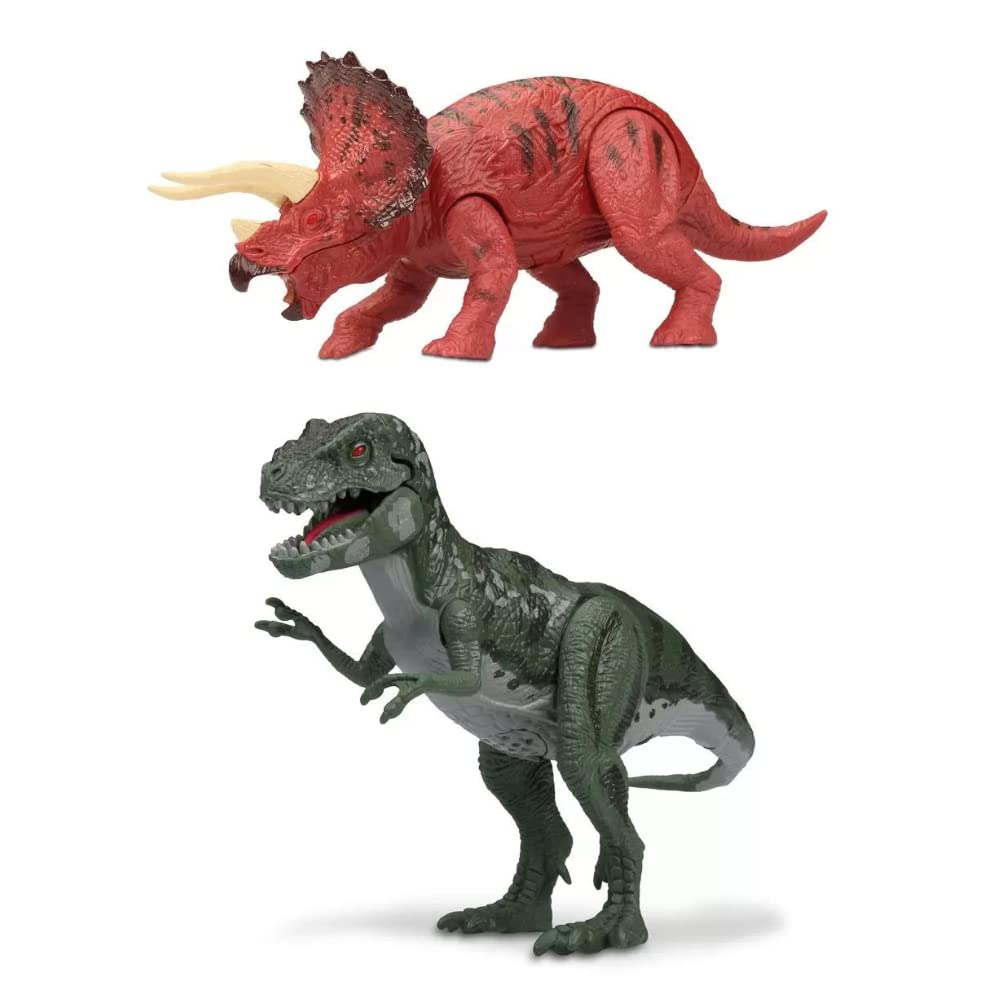 Amazon.co.jp: ライト&サウンド付き 恐竜フィギュア5体セット