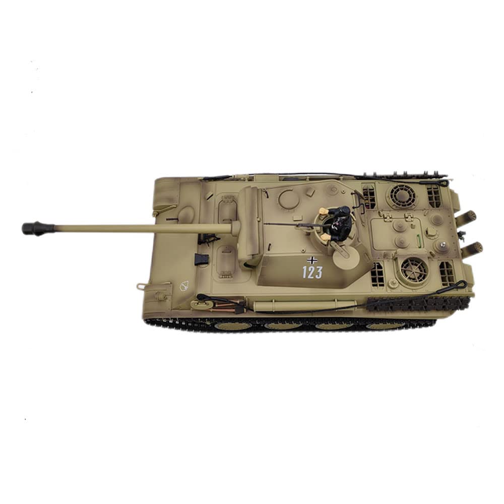Amazon.co.jp: ラジコン 戦車ドイツ パンサー G 中戦車砂漠イエローと
