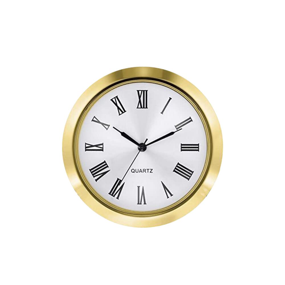 Amazon.com: Eforcase Round Clock Insert 2.2 inch / 55mm Quartz