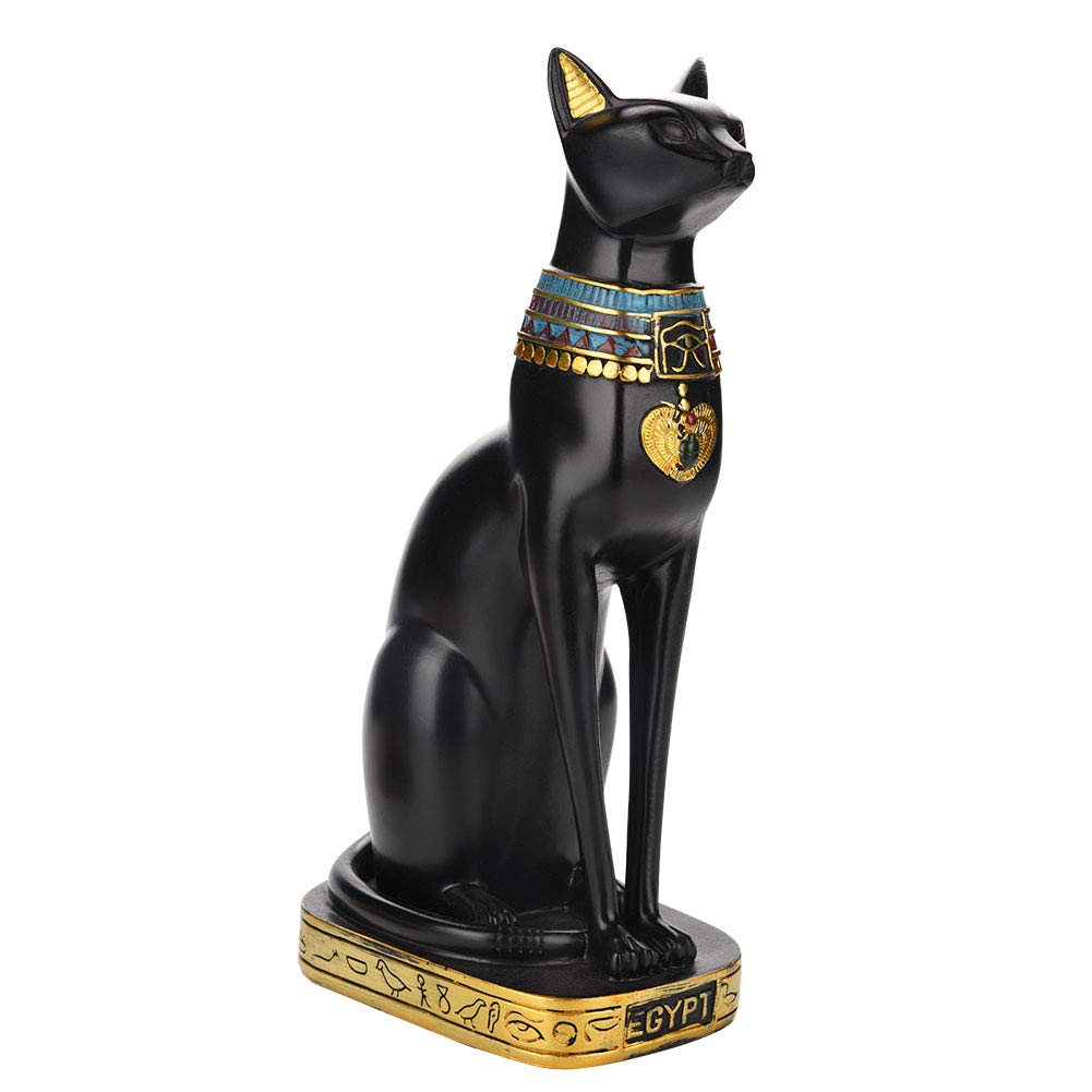 Amazon.co.jp: エジプトの猫の女神、バステト猫収集可能な猫の女神像と