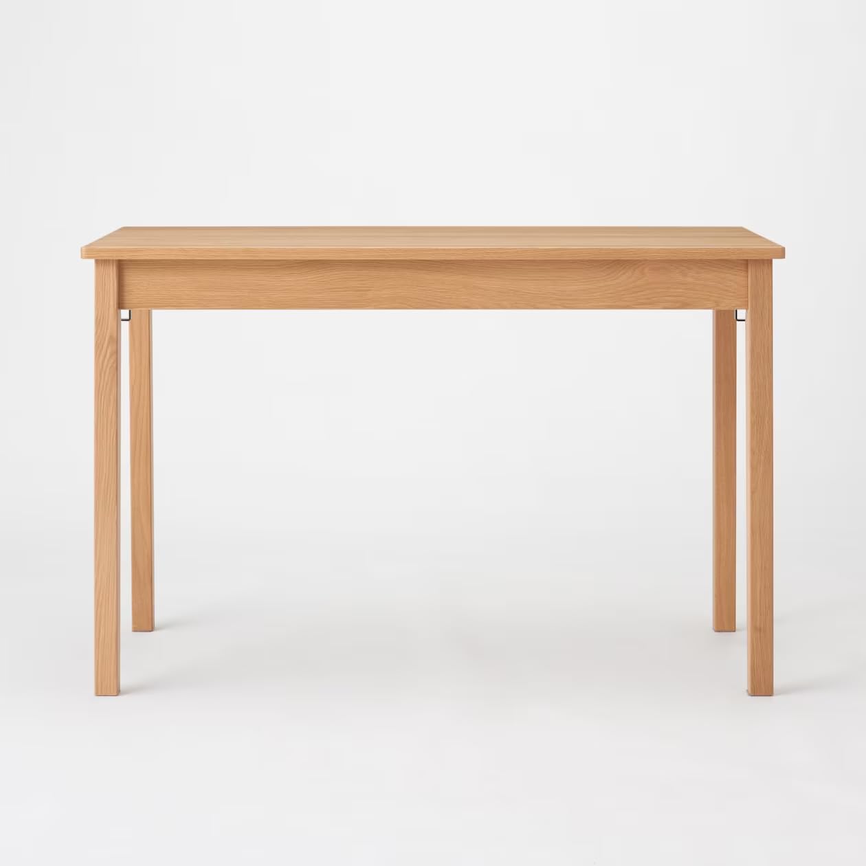 Amazon.co.jp: 無印良品 木製デスク オーク材 幅110×奥行55×高さ70cm