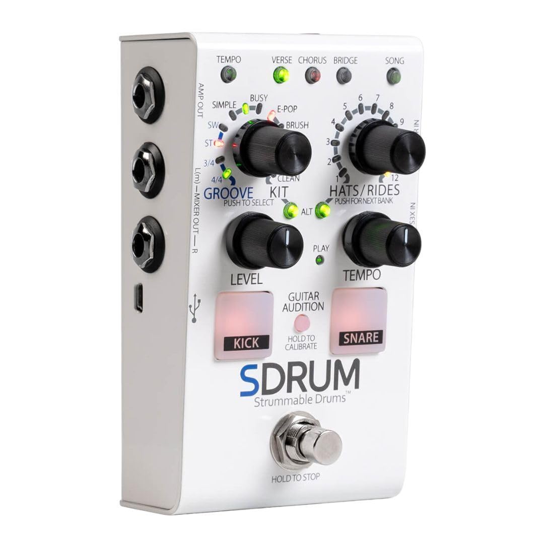 DigiTech Automatic Drum Machine Pedal Multi Effect Processor
