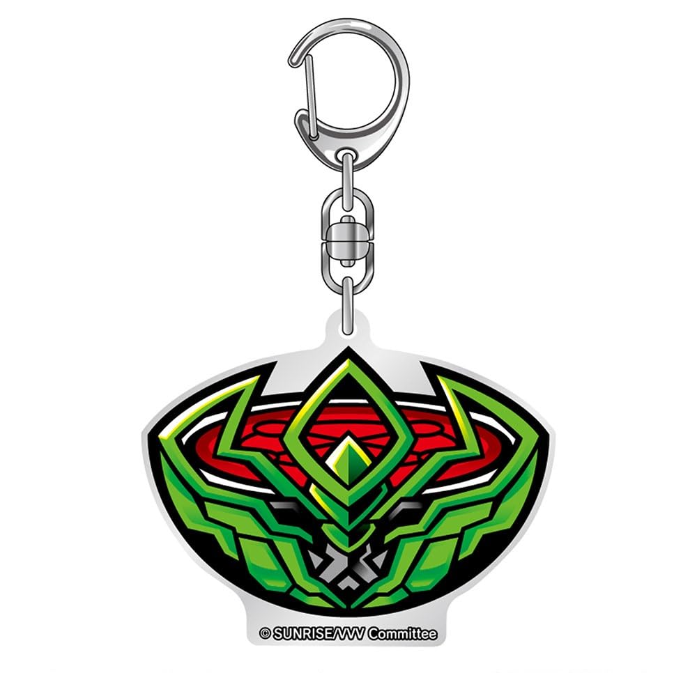 Amazon.co.jp: 革命機ヴァルヴレイヴ アクリルキーホルダー スイカ図柄