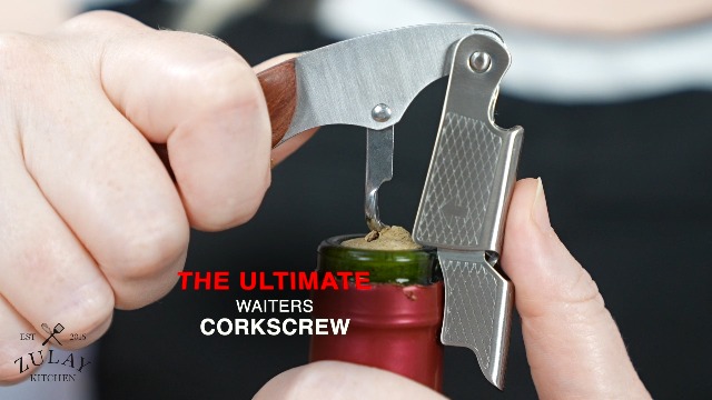 Amazon.com: Zulay Kitchen Corkscrew Wine Opener - Premium 420