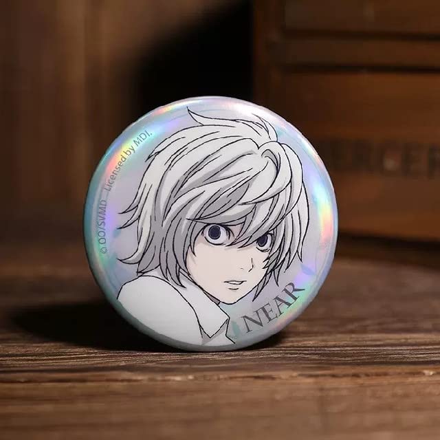 Amazon | デスノート ニア オーロラ 缶バッジ | バッジ | おもちゃ