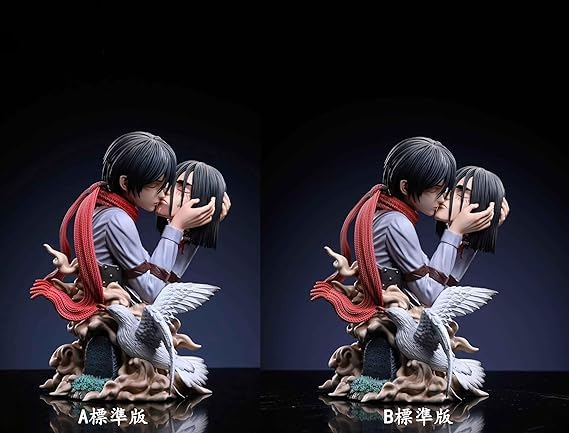 進撃の巨人 ③ エレン+ミカサ+アルミン ガレージキット ガレキ