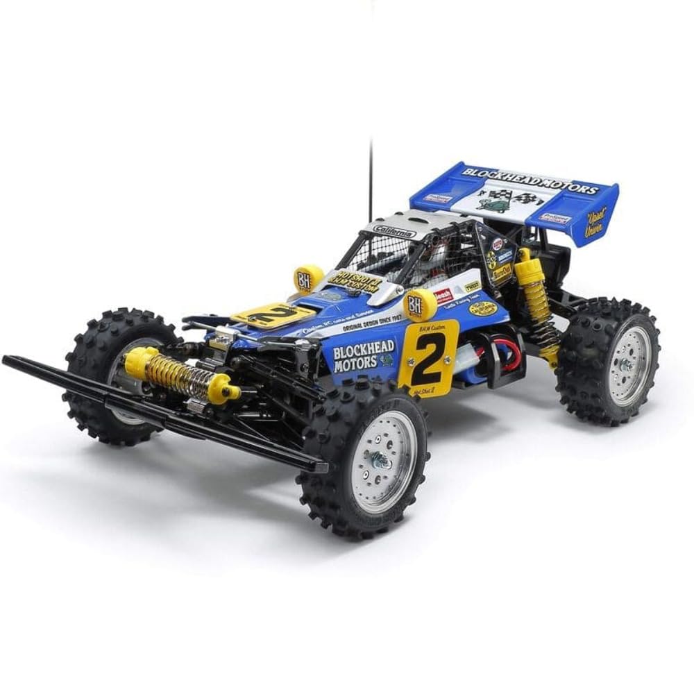 Amazon.com: TAMIYA 1/10 RC Hotshot II Blockhead Motors TAM58710A