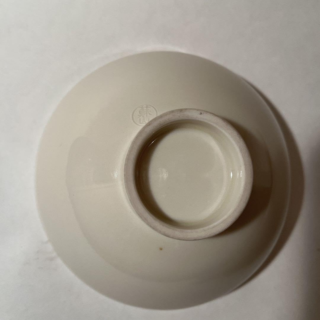 Amazon.co.jp: 白磁茶碗 二代 諏訪蘇山 : ホーム＆キッチン