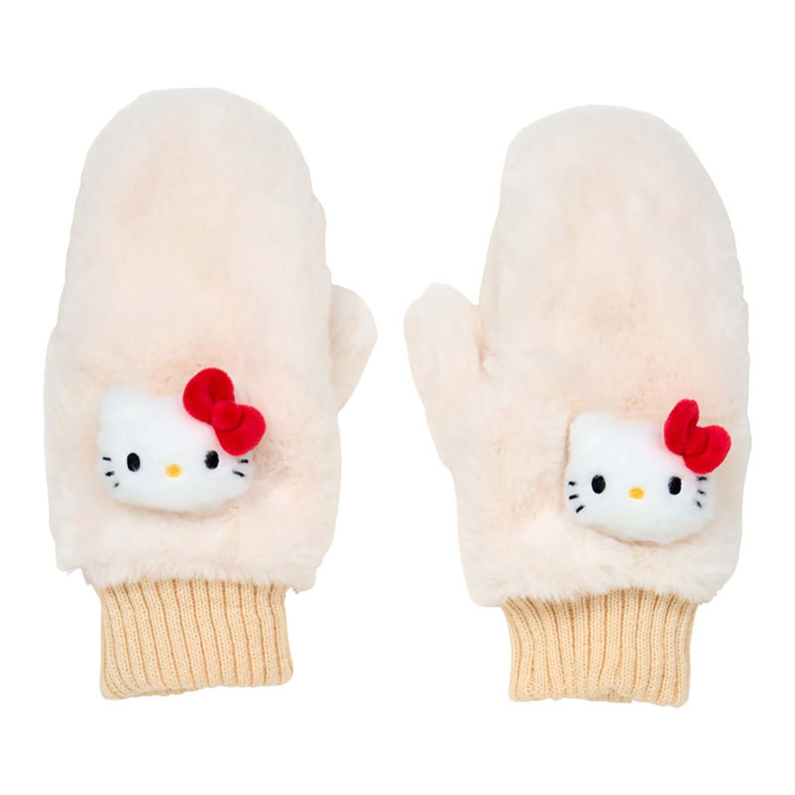 Amazon.co.jp: サンリオ(SANRIO) マスコット付きフェイクファーミトン