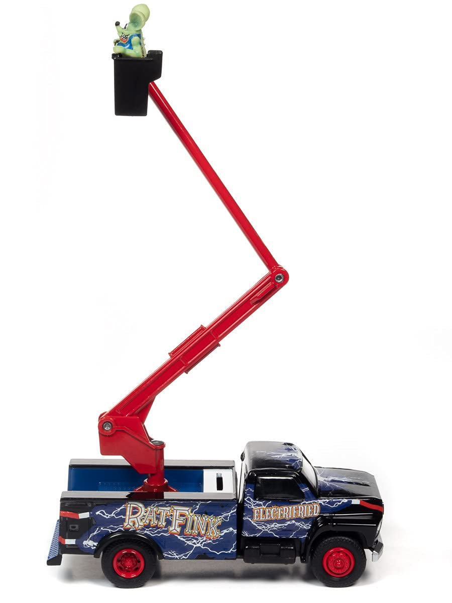 Amazon.com: Auto World Rat Fink 1990 Ford Utility Bucket Truck 1