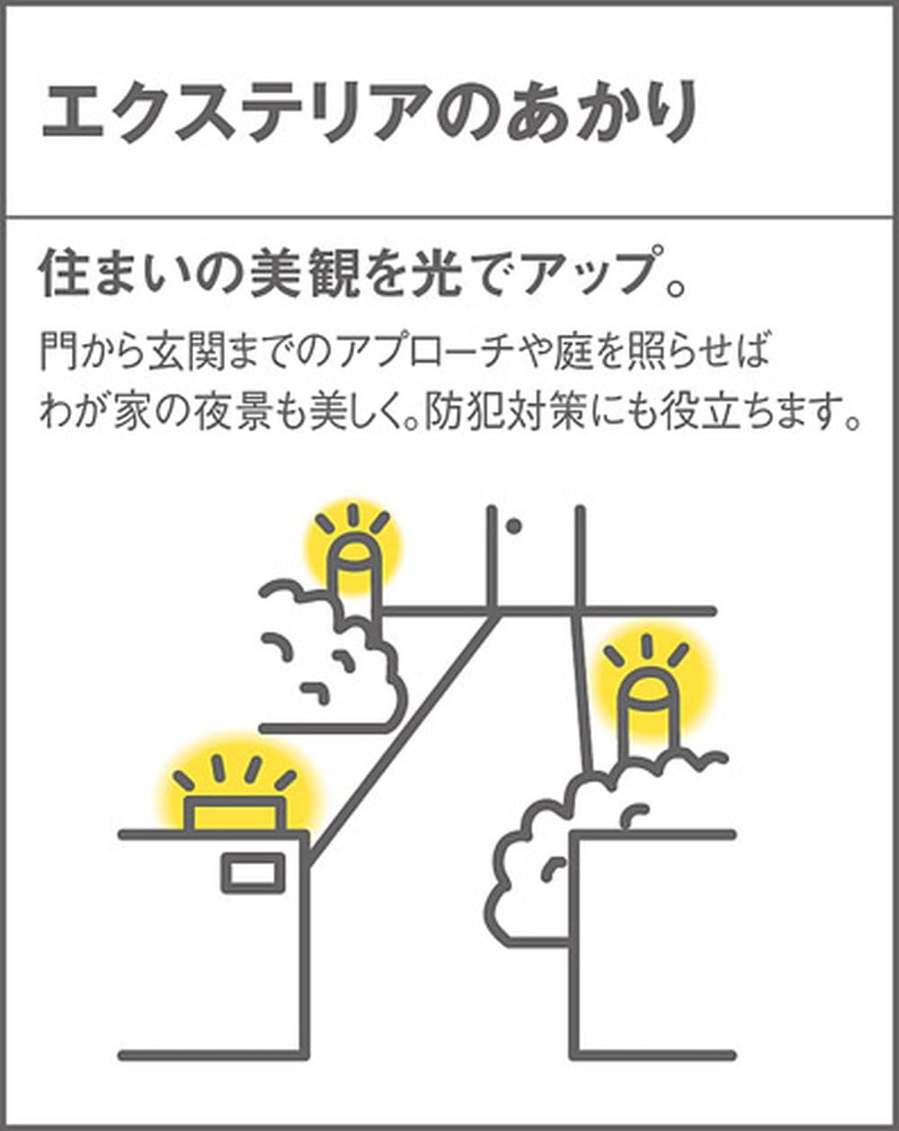 Amazon | パナソニック 据置取付型 LED エクステリア ガーデンライト