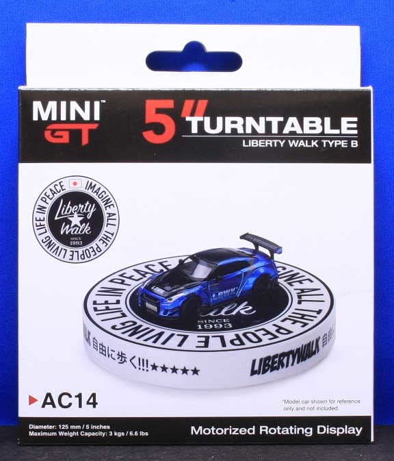 Amazon | 1/64 ミニカーの展示に！MINI-GT ディスプレイ ターン