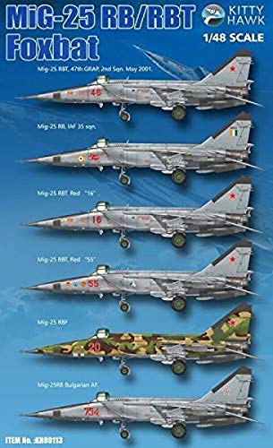 Amazon | キティホークモデル 1/48 ソビエト空軍 MiG-25 RB/RBS