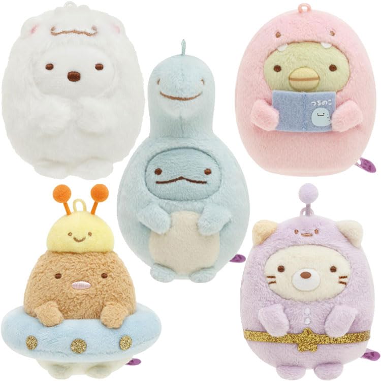 Amazon.co.jp: サンエックス 【5種セット】すみっコぐらし てのり