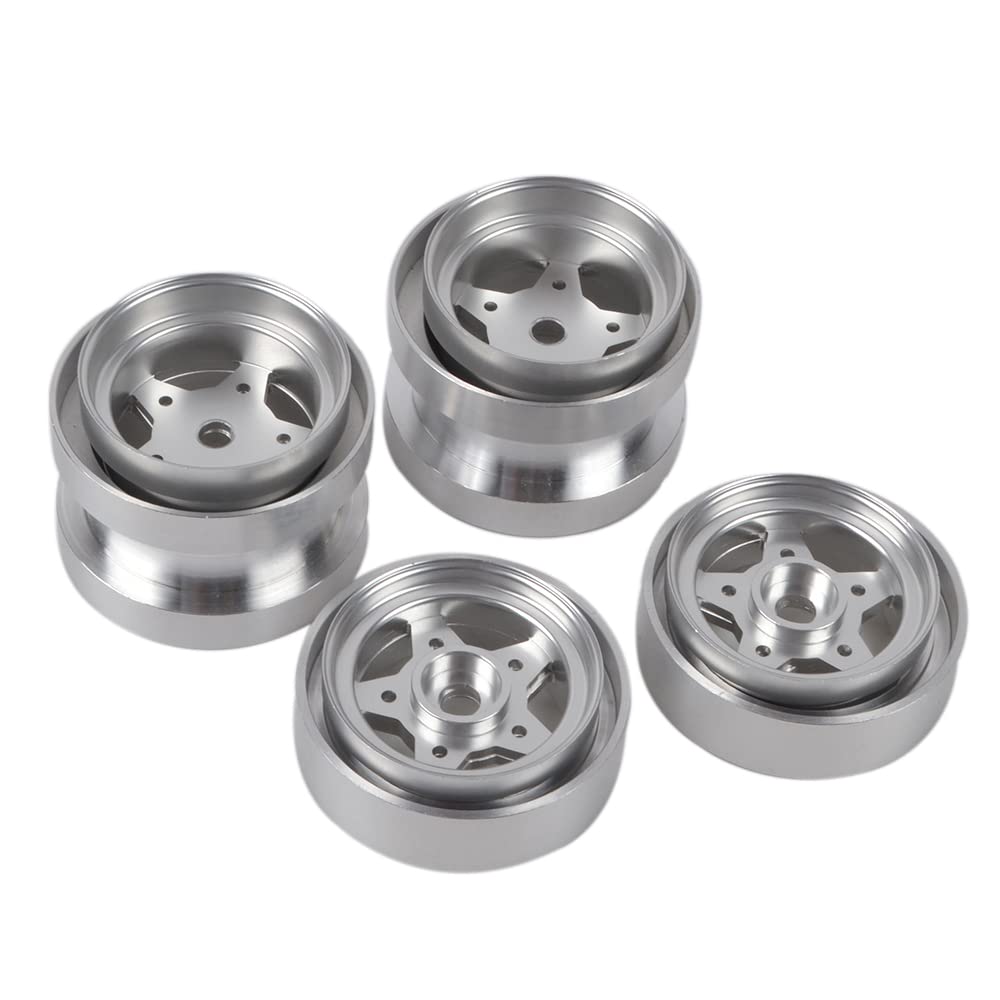 Amazon | RC アルミビーズロック ホイールリムセット ホイールハブ