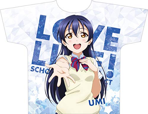 Amazon.co.jp: ラブライブ！ フルグラフィックTシャツ 園田海未 夏制服