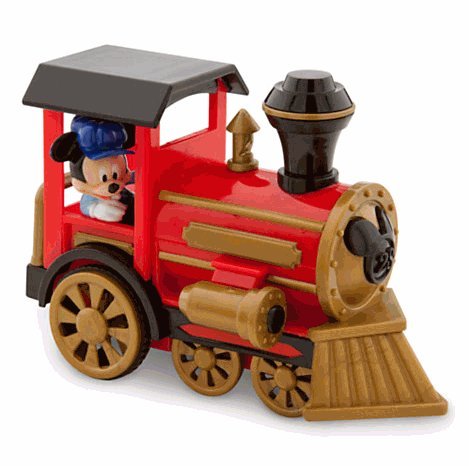 Amazon.co.jp: Disney(ディズニー) Mickey Mouse Pullback Train with