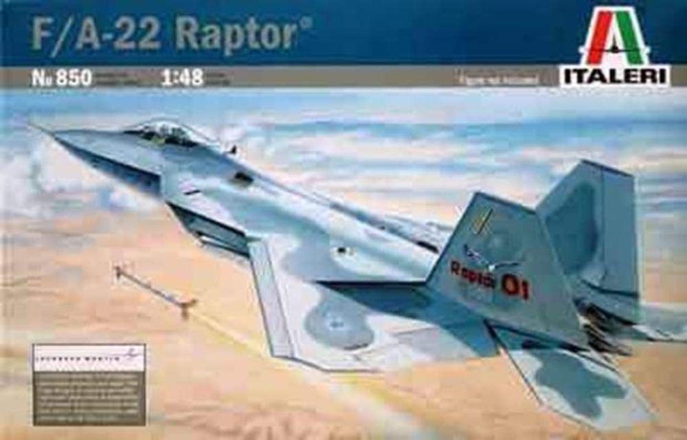 Amazon | タミヤ イタレリ 850 1/48 F-22ラプター プラモデル