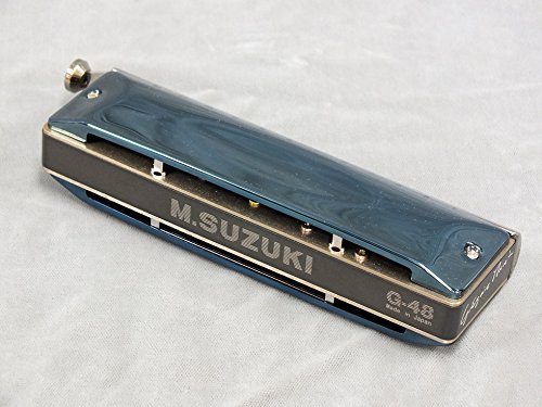 Amazon | SUZUKI G-48 (金属カバーモデル) 【クロマチックハーモニカ