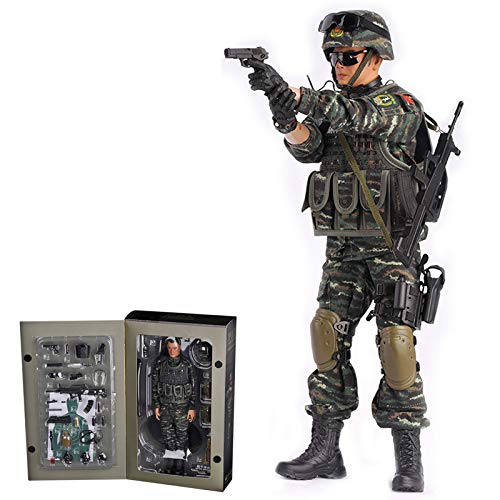 Amazon.co.jp: Scakbyer 12インチ アクションフィギュア ミリタリー