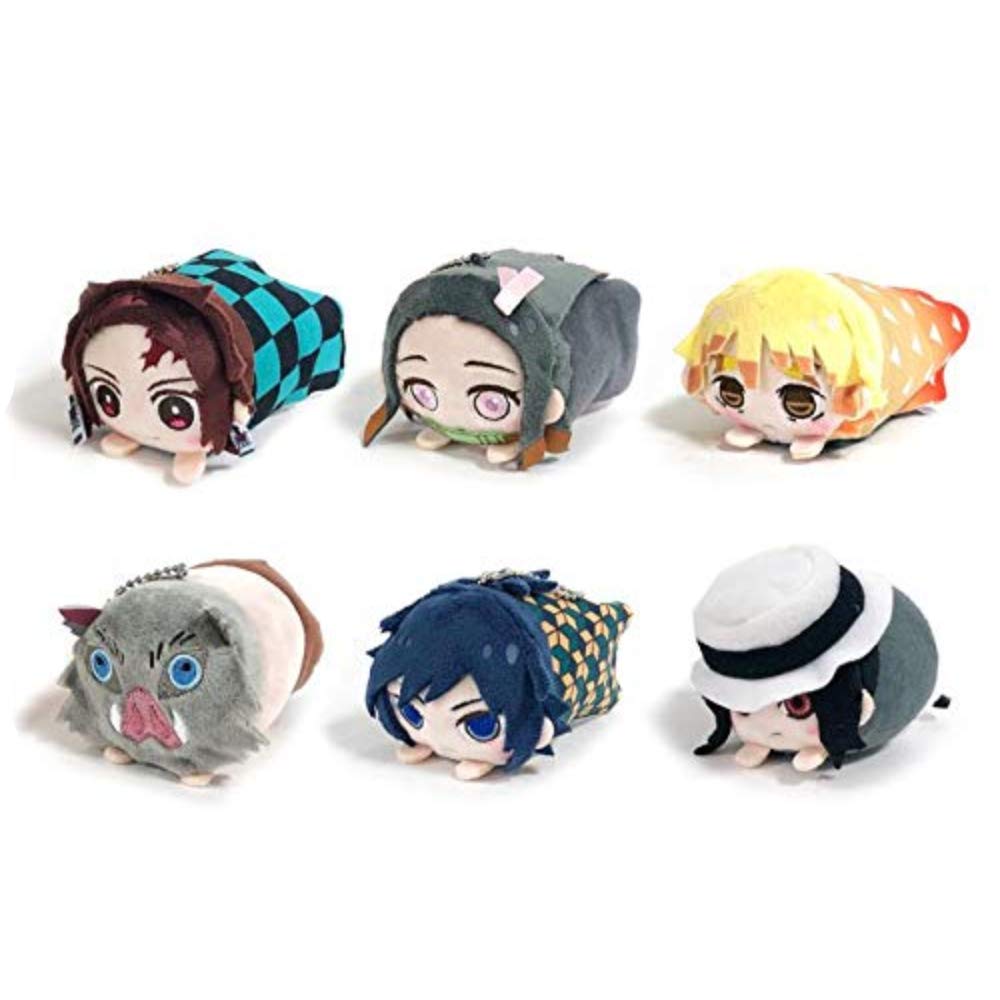 Amazon.co.jp: 鬼滅の刃 もちころりん ぬいぐるみマスコット BOX商品