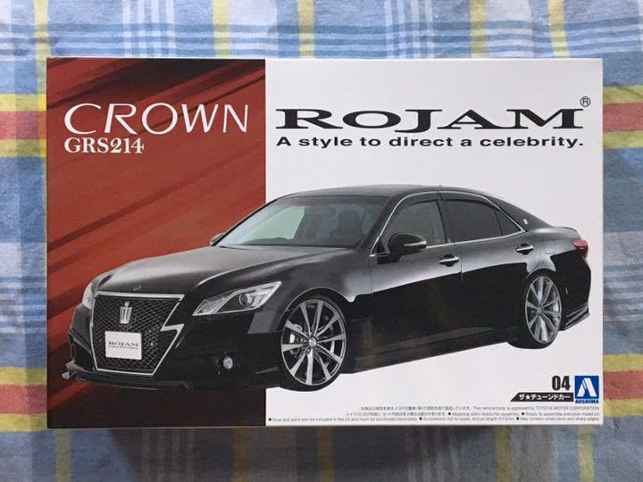Amazon.co.jp: アオシマ 1/24 ロジャム 21 クラウン アスリート GRS214