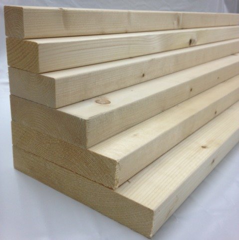 Amazon | ツーバイ材 2×2 6F （38×38×1820mm） 6本入り | 角材