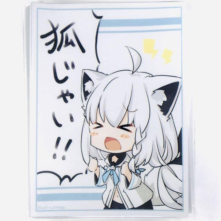Amazon.co.jp: ホロラ 白上フブキ SD 狐じゃい!! 1期生 スリーブ