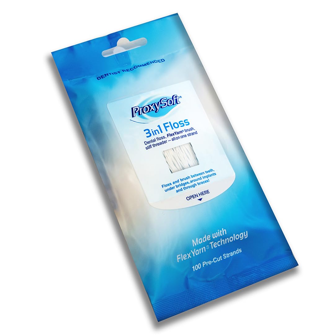 Amazon | プロキシソフト(ソートン) 3in1フロス 100本入り | Proxysoft