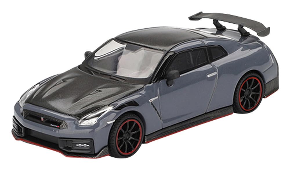 Amazon | MINI GT 1/64 Nissan GT-R Nismo 2024 NISMO ステルスグレー