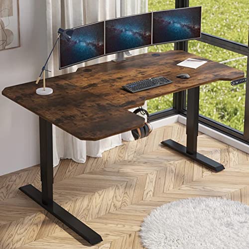Amazon | 電動昇降デスク Suhapup 机 電動式 パソコンデスク 幅150CM