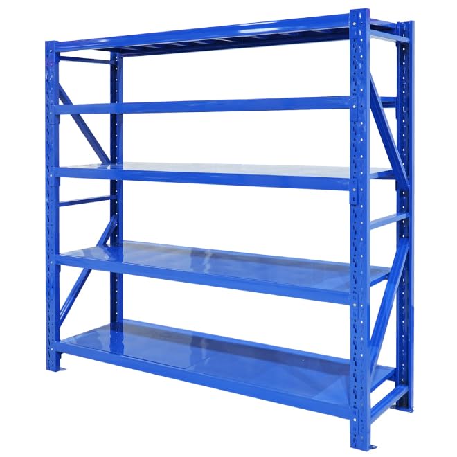 Amazon｜KIKAIYA 中量ラック 5段 耐荷重250kg×5 幅200×奥行60×高さ