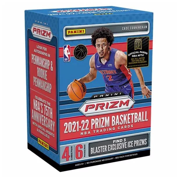 Amazon.co.jp: NBA 2021-22 Panini Prizm Basketball Card Blaster Box