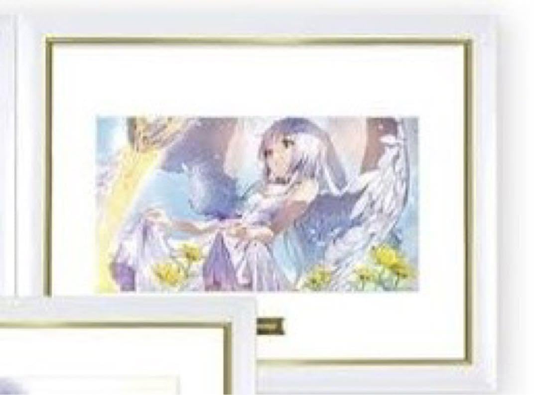Amazon.co.jp: ヘブンバーンズレッド×Angel Beats! 複製原画 立華かな