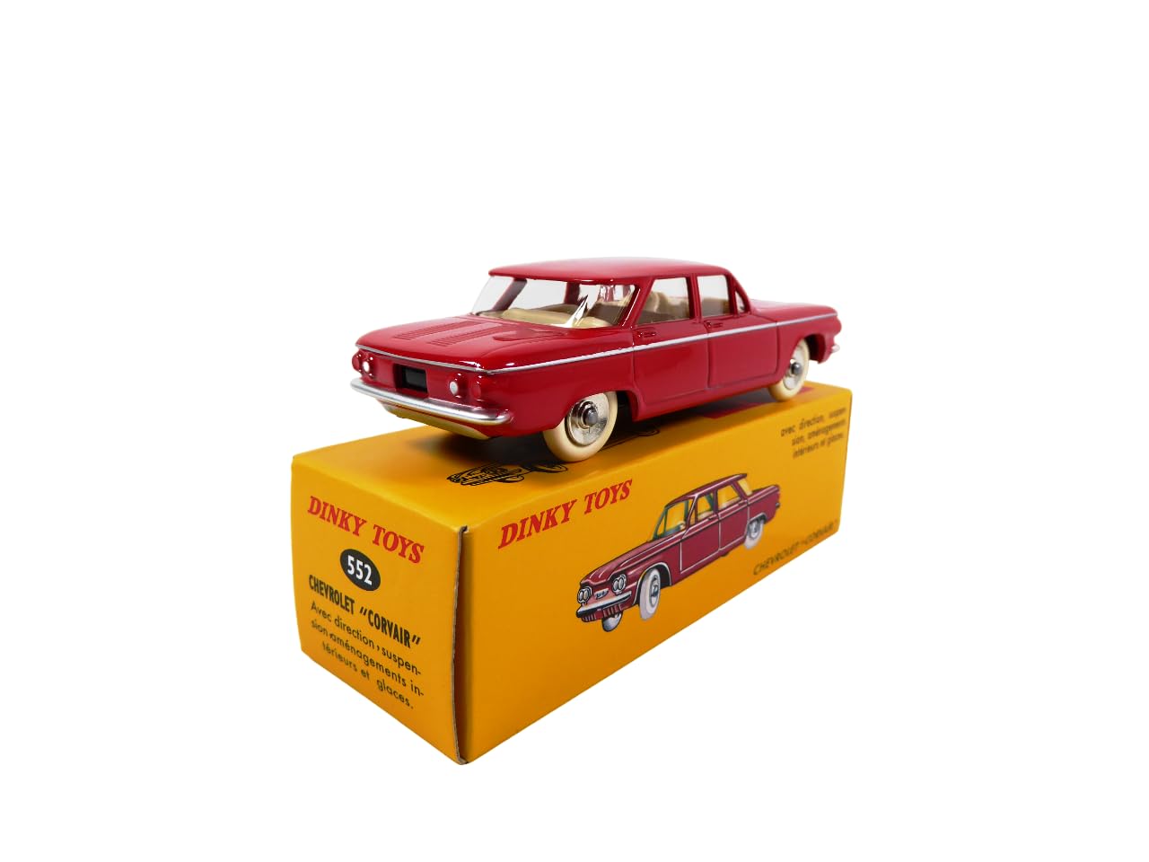 Amazon | DINKY TOYS 1/43 ディンキー シボレー コルベア レッド