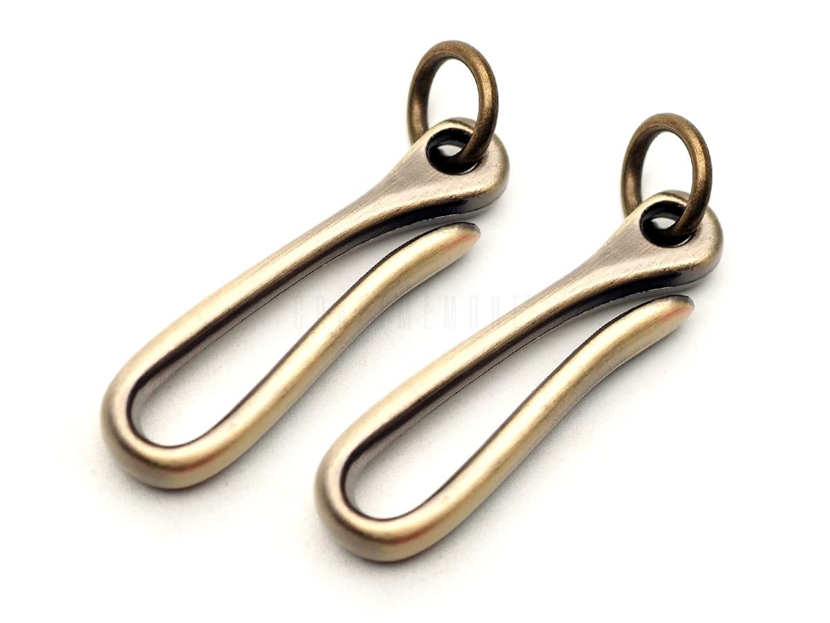 Amazon.com: CRAFTMEMORE Japanese Fish Hook Keychain Wallet Holder