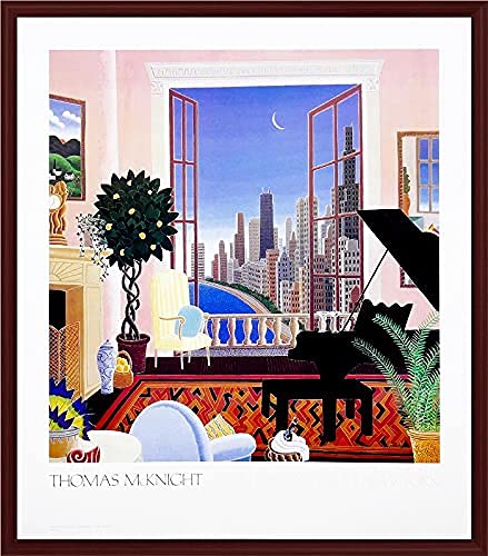 Amazon.co.jp: トーマスマックナイトの絵画 額入りポスター 「レイク