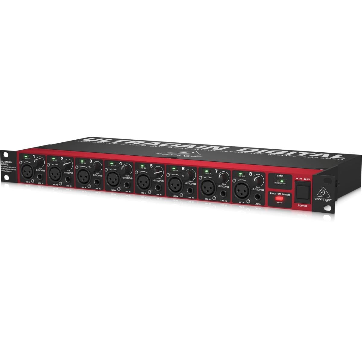 Amazon.com: Behringer ADA8200 Audiophile 8 In/8 Out ADAT Audio