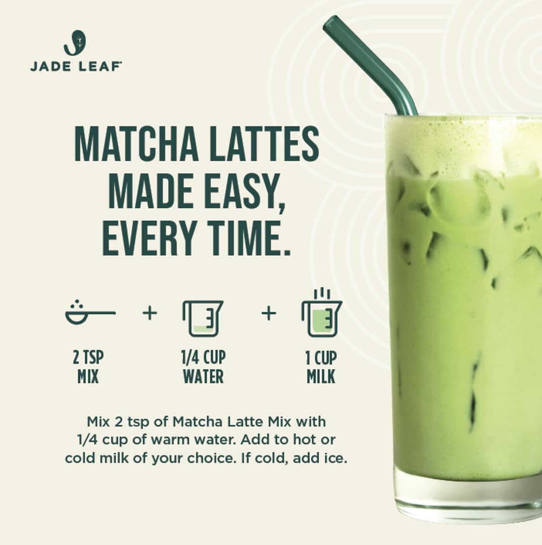 Amazon.com: Jade Leaf Matcha Organic Matcha Latte Mix - Bulk Value
